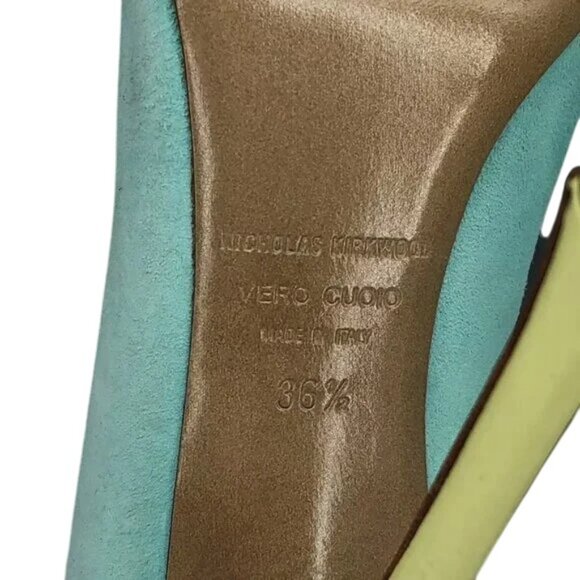 Nicholas Kirkwood platform heel pumps size 36.5 - Picture 8 of 9